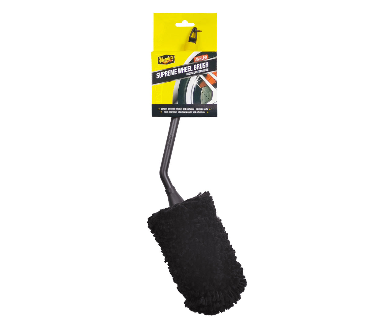 Meguiars Supreme Microfibre Wheel Brush - Angled