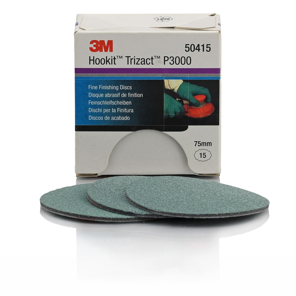 3M Trizact P3000 Fine Finishing Disc 75mm