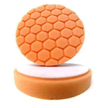 Chemical Guys Hex Logic 4" Pad - Orange Medium Cut