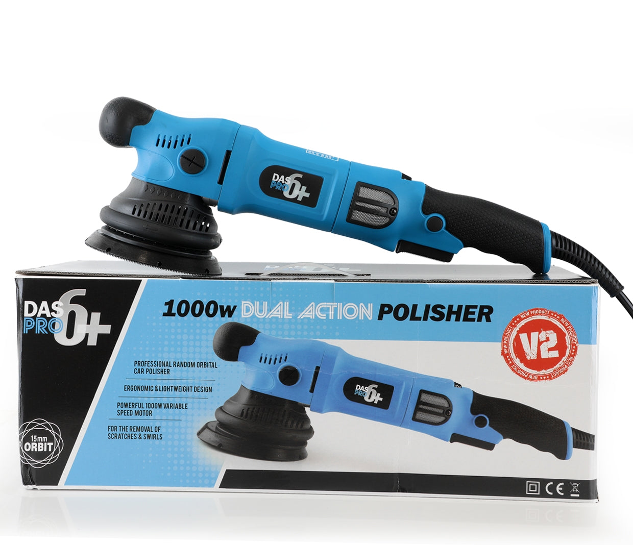 DAS 6 Pro Plus - 15mm Dual Action Polisher