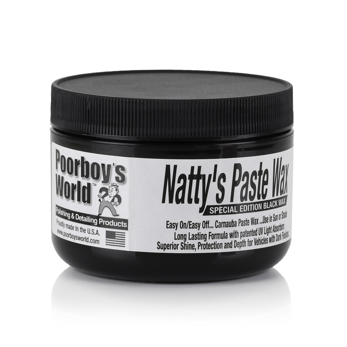 Poorboys Natty's Paste Wax Black