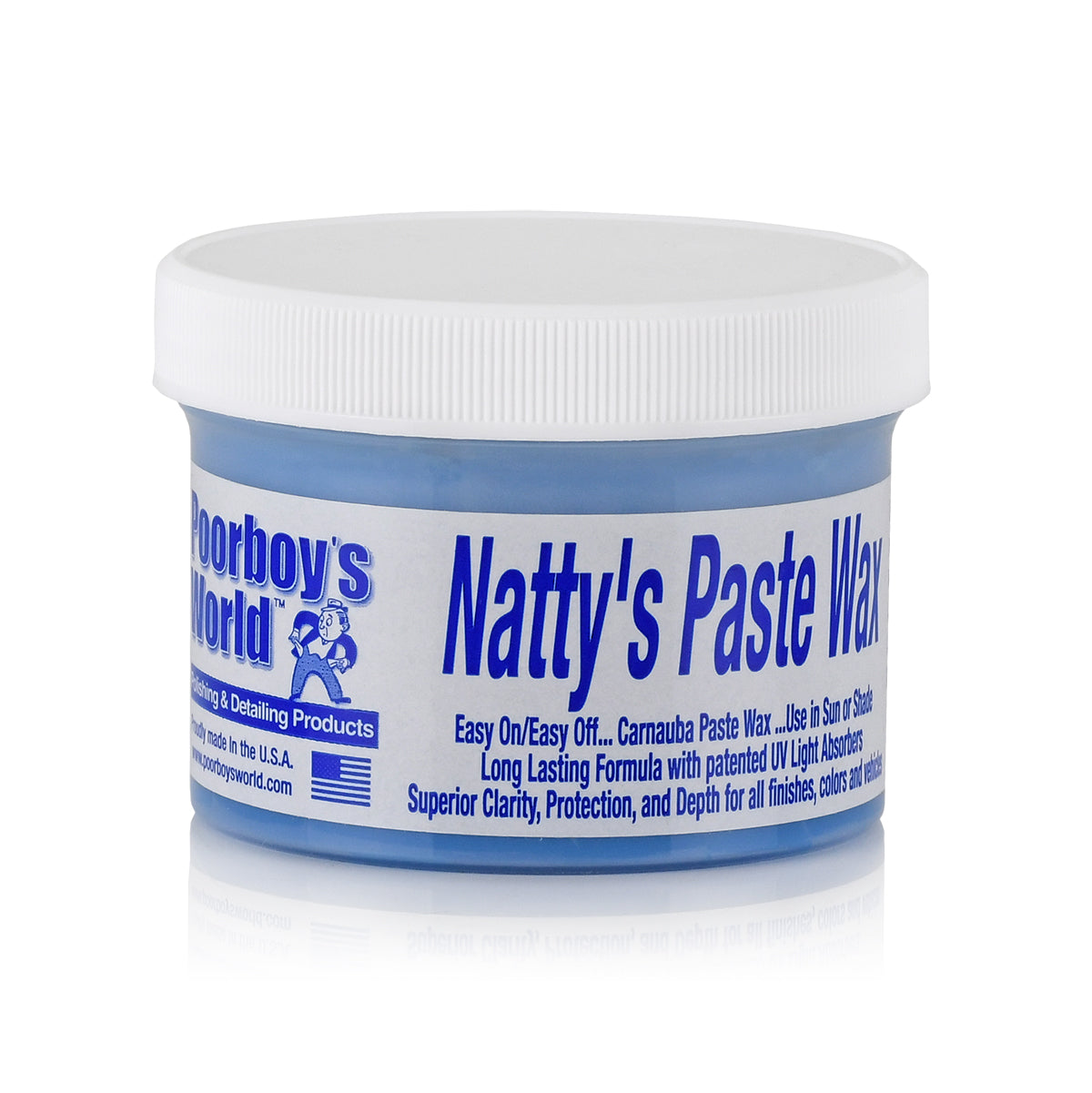 Poorboys Nattys Paste Wax Blue